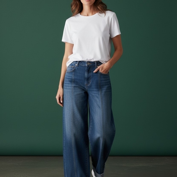 Madewell Denim - Madewell Tapered Denim Trousers